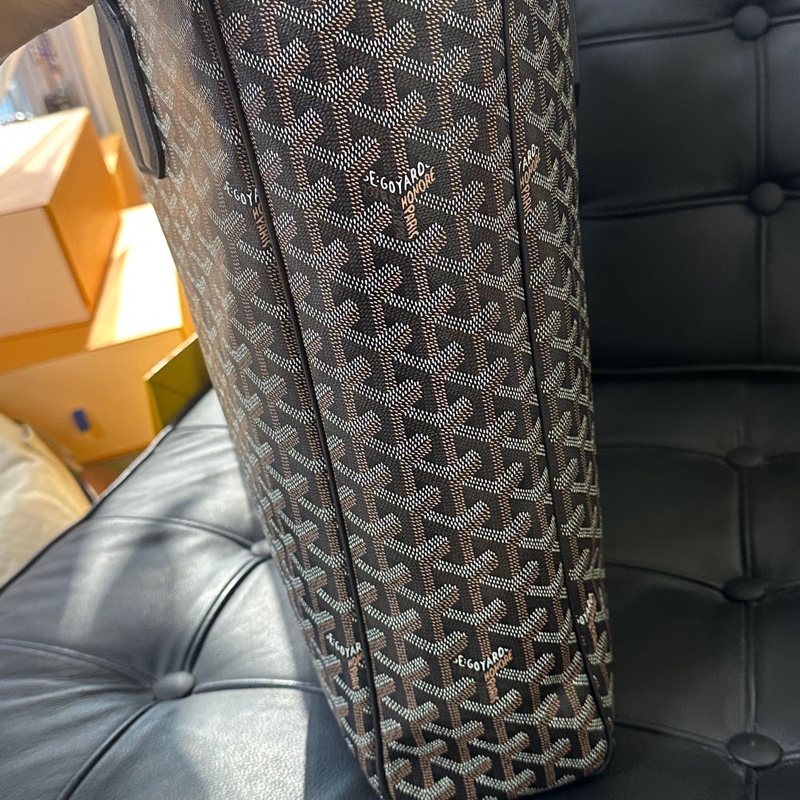 高雅德/Goyard VOLTA3MMLTY01CL03P Goyardine 帆布 Chevroches小牛皮 38.5 cm x 11.5 cm x 38 cm-4