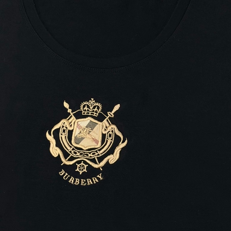 BURBERRY 倫敦 黑色金線刺繡徽章戰馬上衣-7