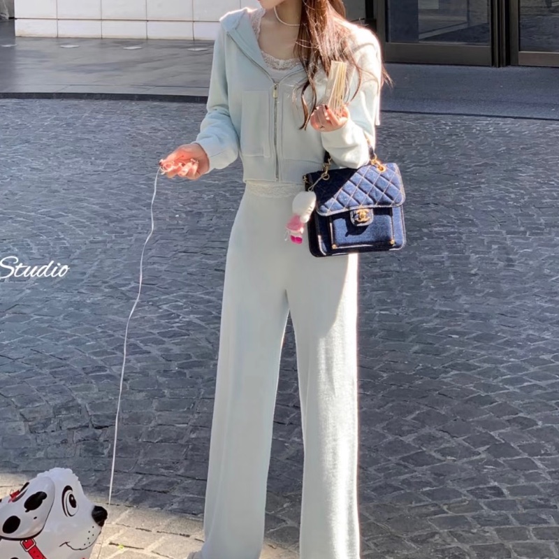 Chanel 23s 牛仔郵差包-14