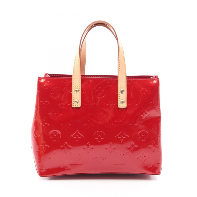 路易威登 LOUIS VUITTON Lead PM 手提包，皮革，漆皮，女士，紅色，M91990-0