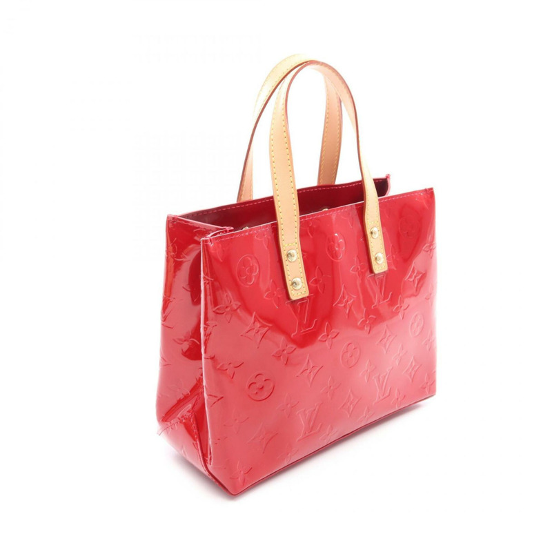 路易威登 LOUIS VUITTON Lead PM 手提包，皮革，漆皮，女士，紅色，M91990-1