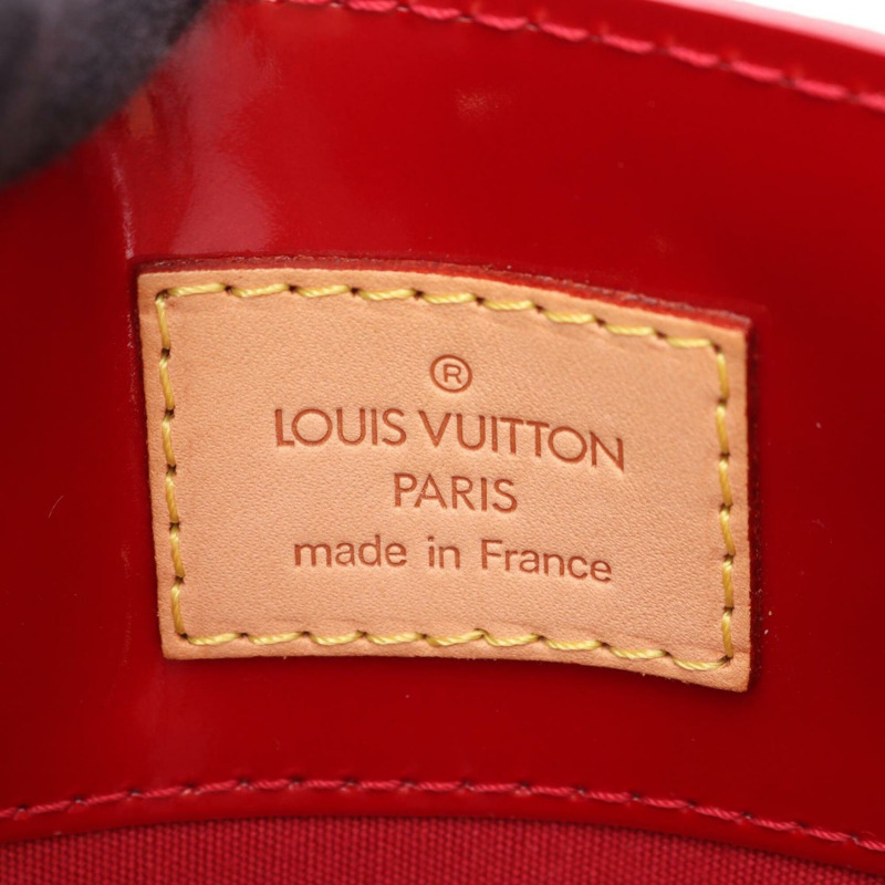 路易威登 LOUIS VUITTON Lead PM 手提包，皮革，漆皮，女士，紅色，M91990-3