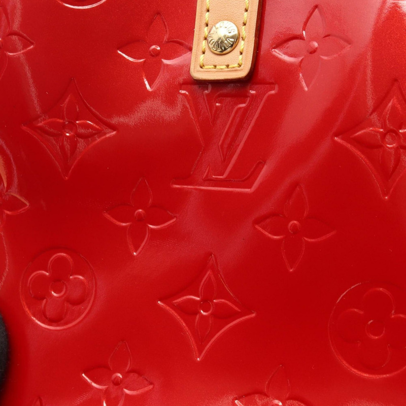 路易威登 LOUIS VUITTON Lead PM 手提包，皮革，漆皮，女士，紅色，M91990-7
