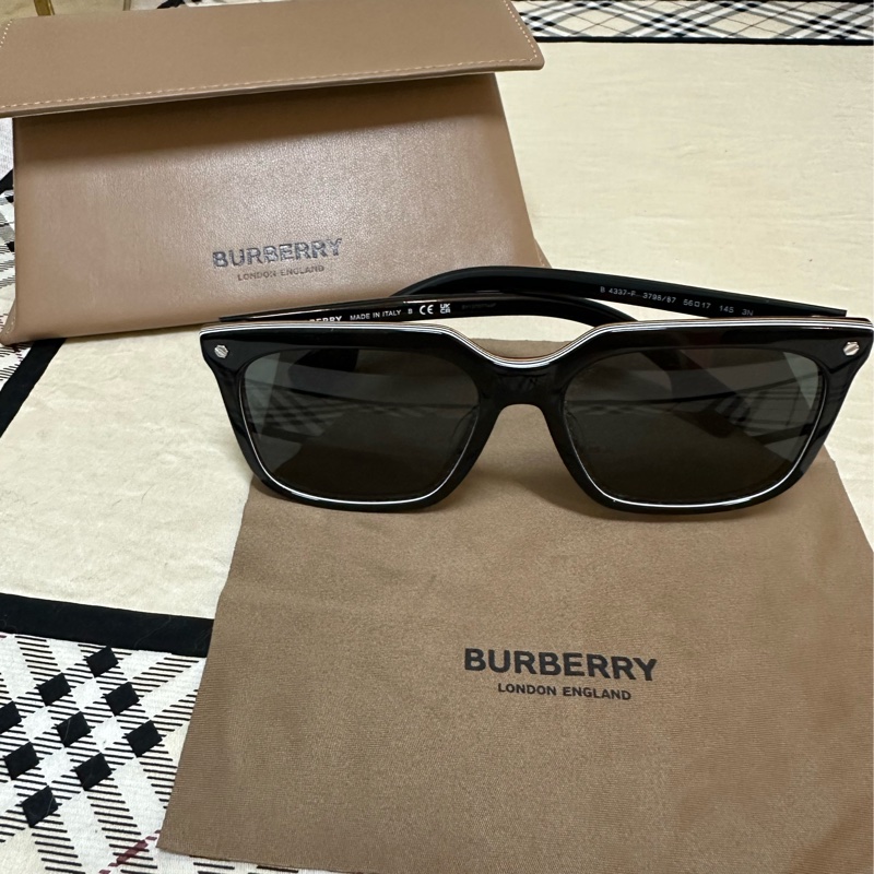 Burberry 經典層次墨鏡-0