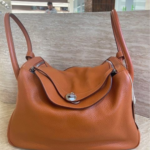 Hermes Lindy 34 橙色