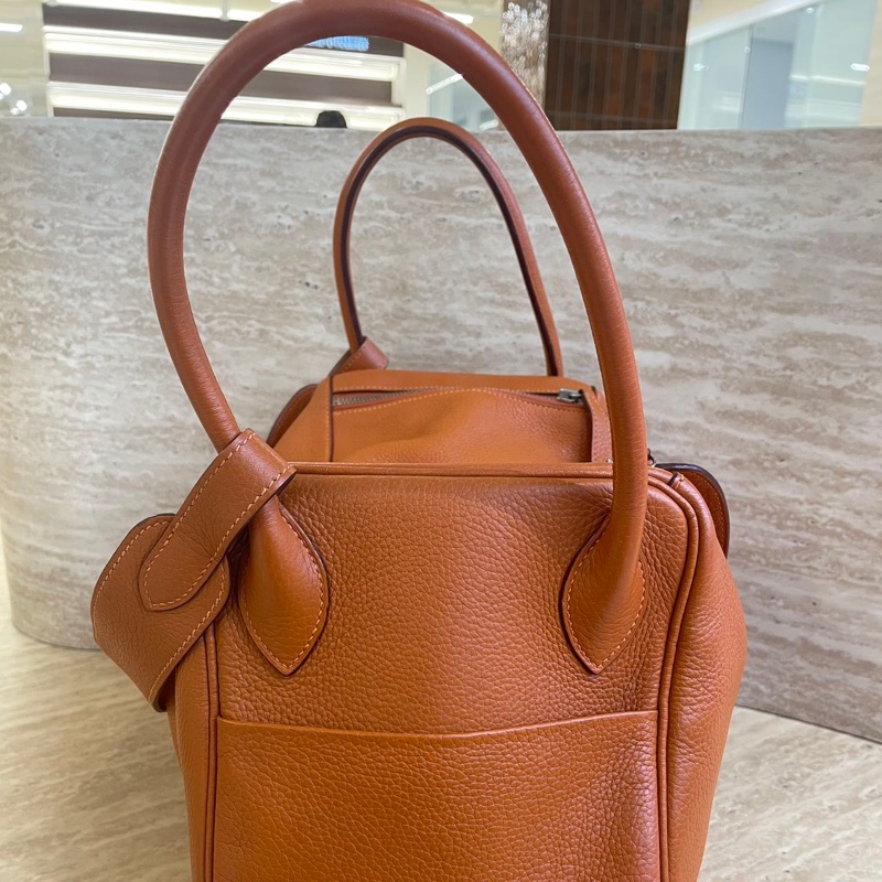 Hermes Lindy 34 橙色-1