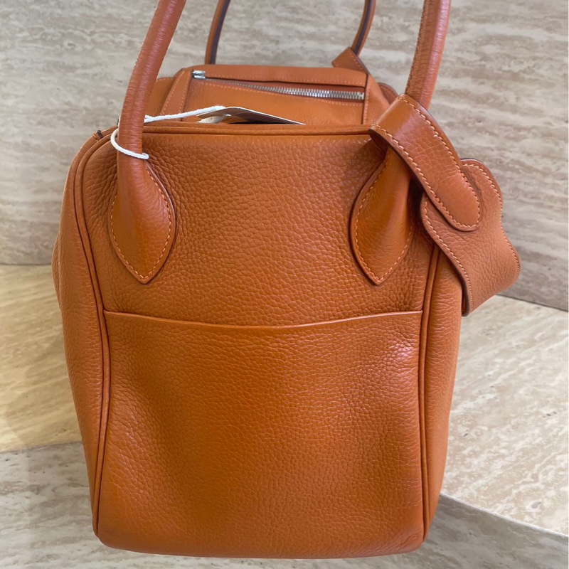 Hermes Lindy 34 橙色-3