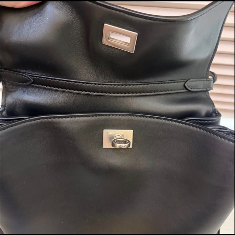 ✨ BALENCIAGA Rodeo 郵差包 小號｜黑色雙背帶男款-1