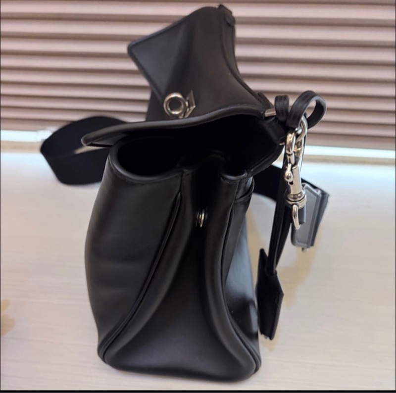 ✨ BALENCIAGA Rodeo 郵差包 小號｜黑色雙背帶男款-5