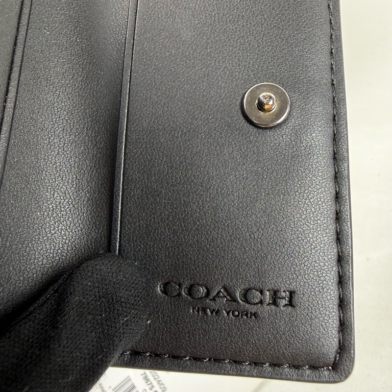 全新品 狀態良好 COACH 五鈎鑰匙包 鑰匙圈 男女適用-4