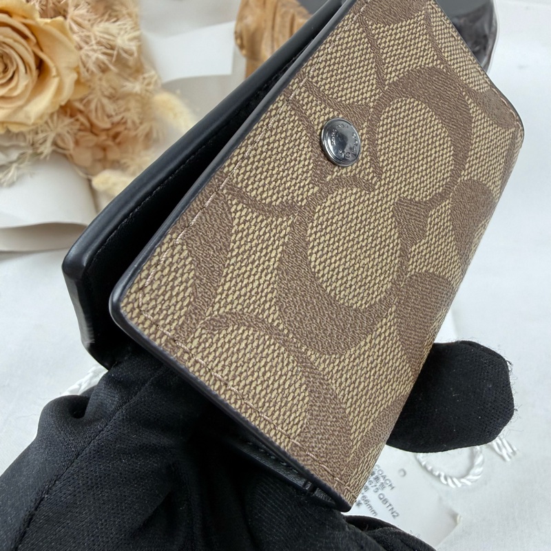 全新品 狀態良好 COACH 五鈎鑰匙包 鑰匙圈 男女適用-7
