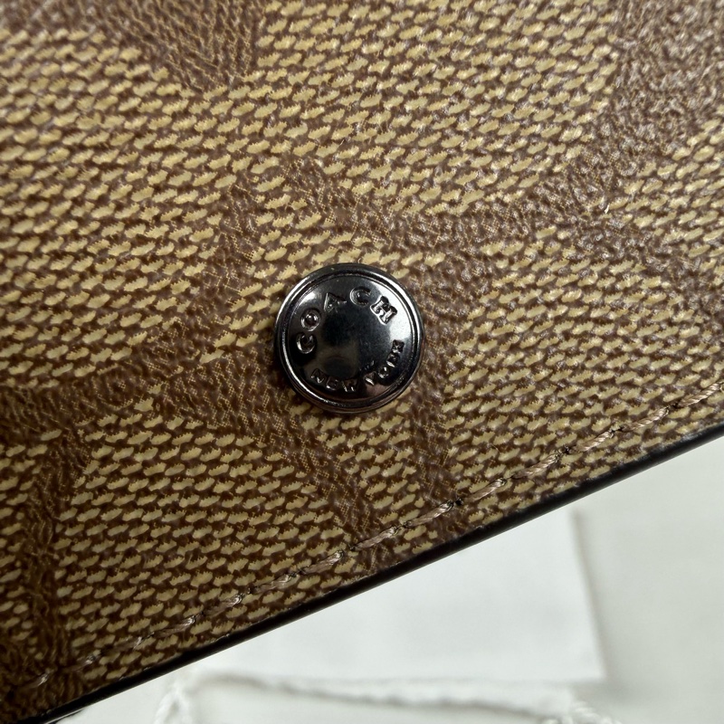 全新品 狀態良好 COACH 五鈎鑰匙包 鑰匙圈 男女適用-8