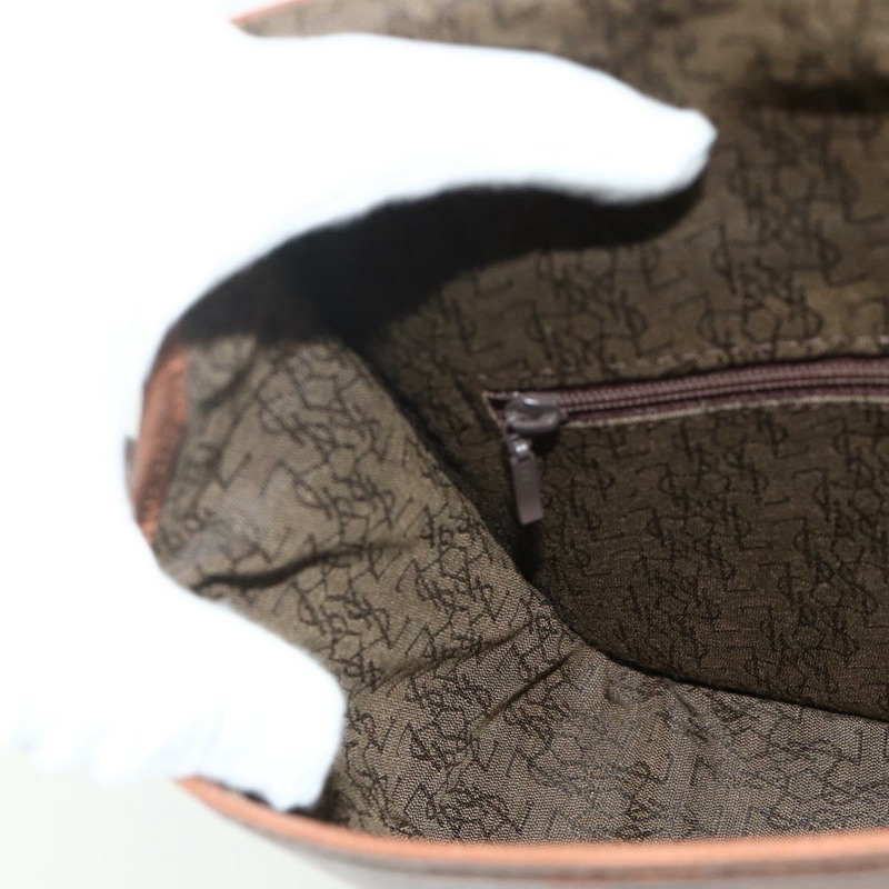 【日本直送】SAINT LAURENT 棕色金色皮革單肩包 正品 am11629A-18