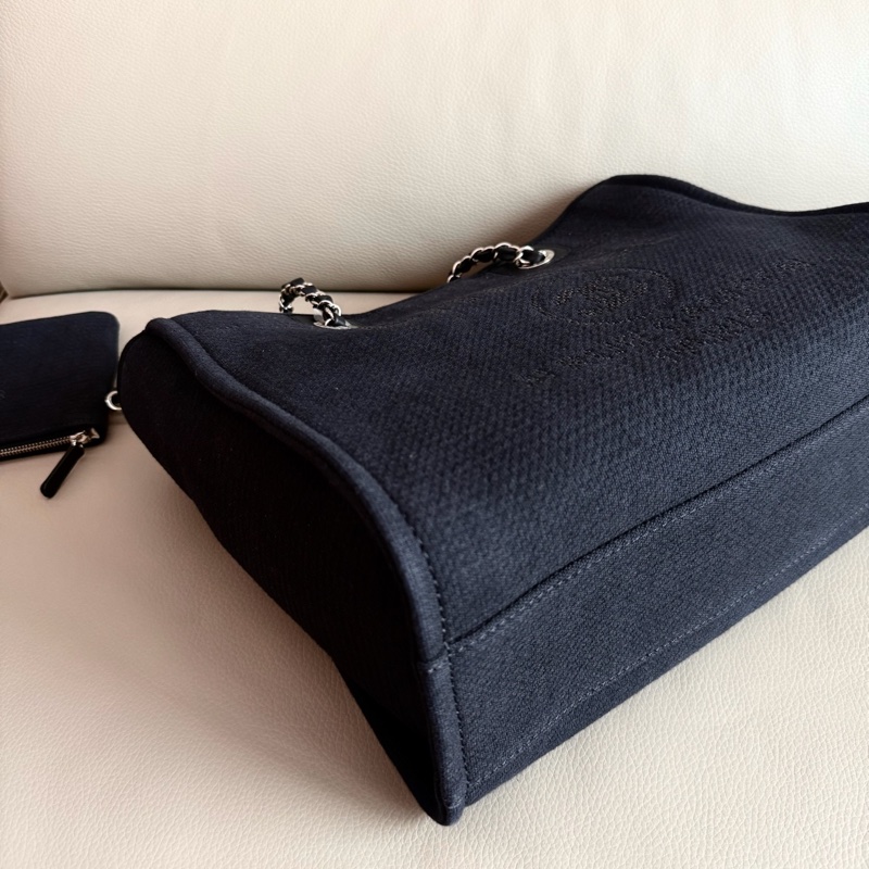「M.Y精品」Chanel 小香 沙灘包  購物 TOTE 送禮可🎁 晶片款-13