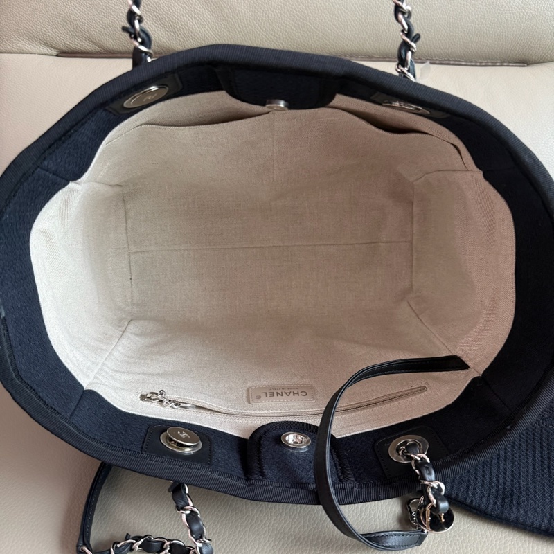 「M.Y精品」Chanel 小香 沙灘包  購物 TOTE 送禮可🎁 晶片款-19