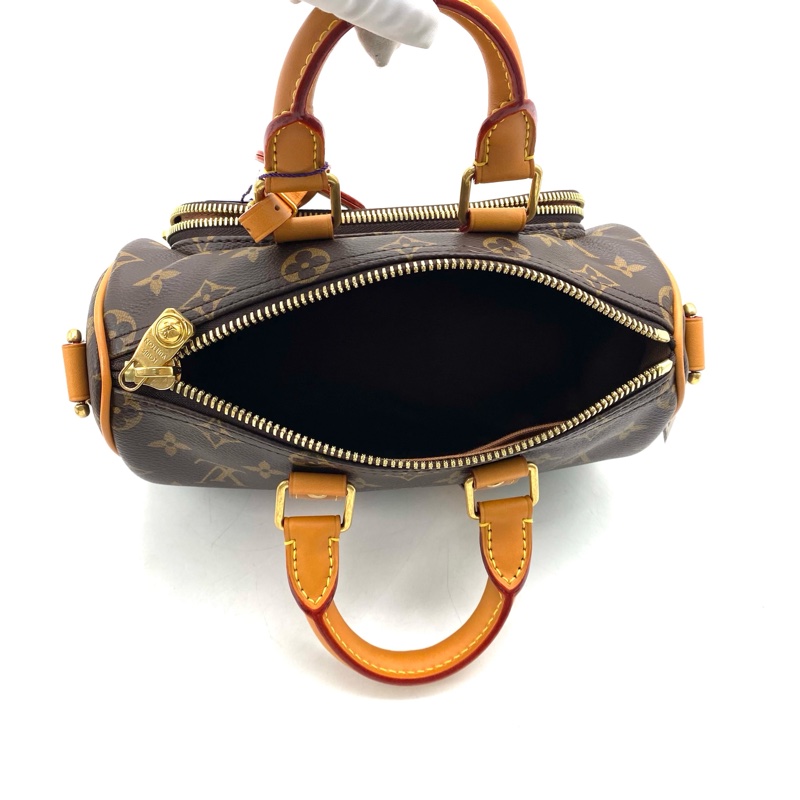✨99新 LV 路易威登 棕色老花keepall25斜挎包 手提包 金扣 大全套 25年新款❤️正品保障-6