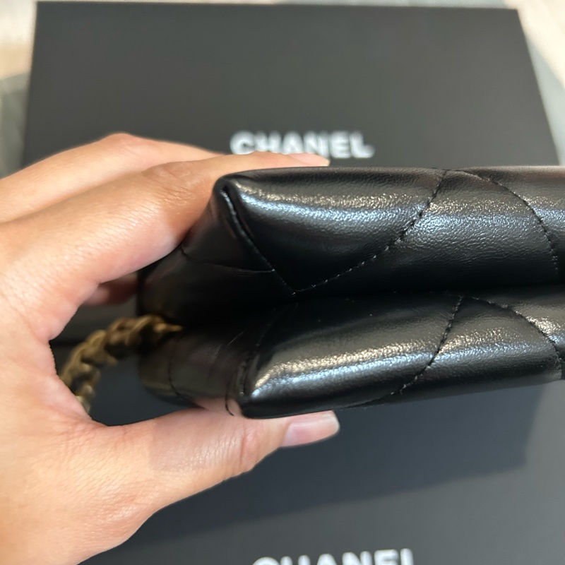 香奈兒CHANEL19系列全新手拿包《手機可放》-2
