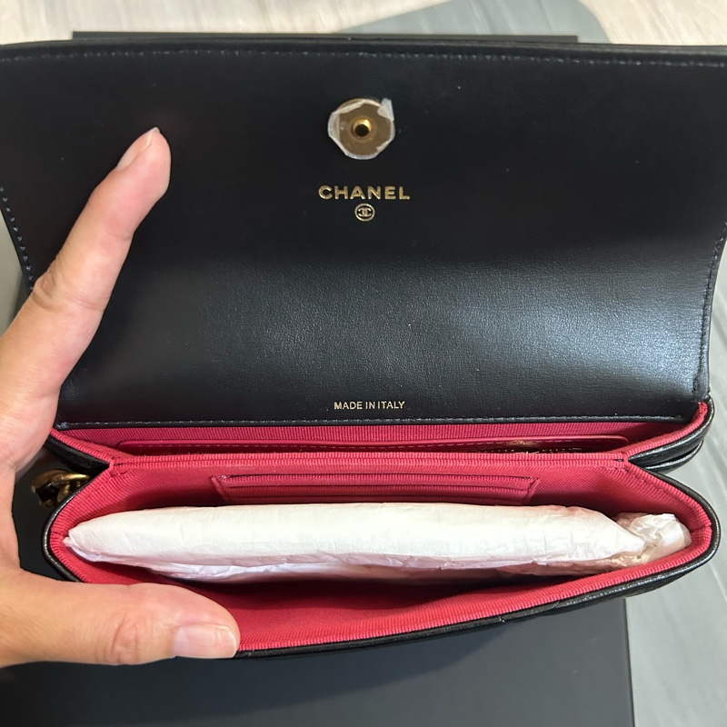 香奈兒CHANEL19系列全新手拿包《手機可放》-5