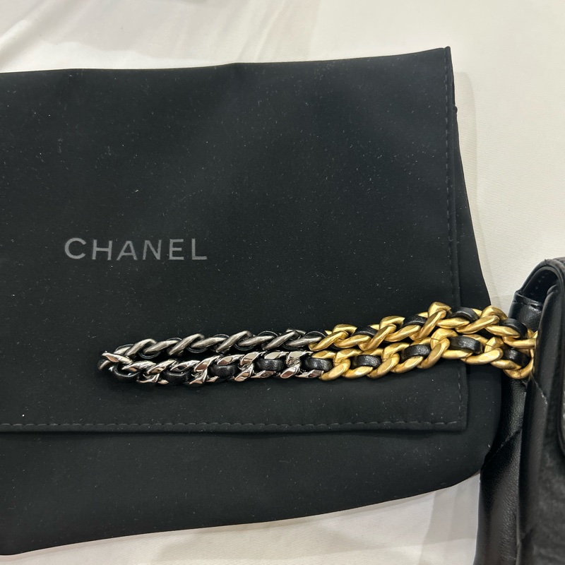 香奈兒CHANEL19系列全新手拿包《手機可放》-14