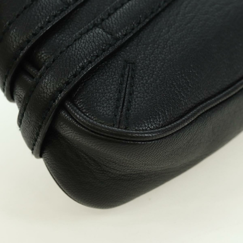 【日本直送】GUCCI 馬銜扣單肩包，黑色金色皮革，貨號 159402，正品編號 178489SAV-15
