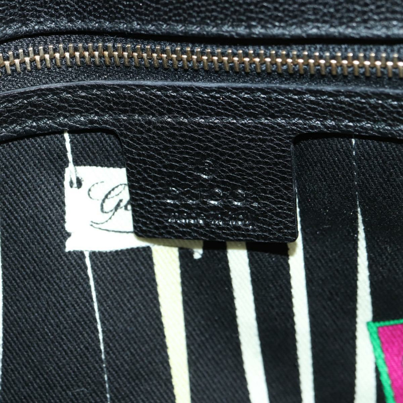 【日本直送】GUCCI 馬銜扣單肩包，黑色金色皮革，貨號 159402，正品編號 178489SAV-19