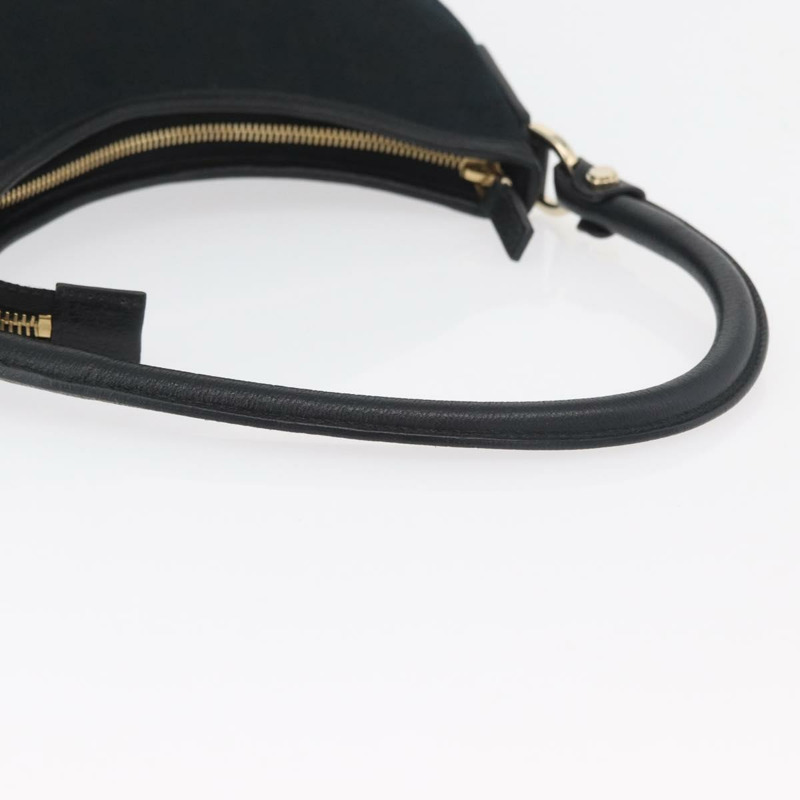 【日本直送】GUCCI Abbey GG帆布單肩包 黑色 金色 130738 正品 179375A-6