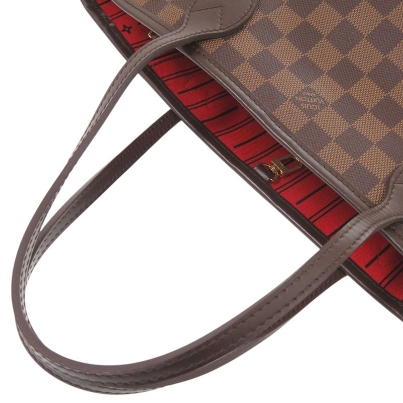 近全新路易威登 Neverfull PM Damier Cerise N51109 手提包 LV 0158 LOUIS VUITTON-6