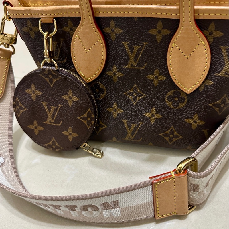 LV 老花 neverfull bb 晶片款-4