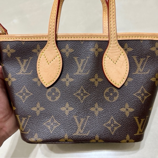 LV 老花 neverfull bb 晶片款-6