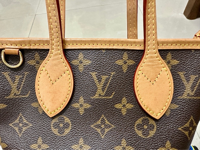 LV 老花 neverfull bb 晶片款-21