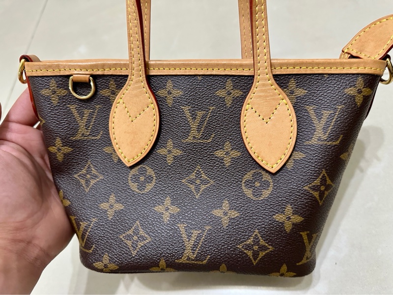 LV 老花 neverfull bb 晶片款-22