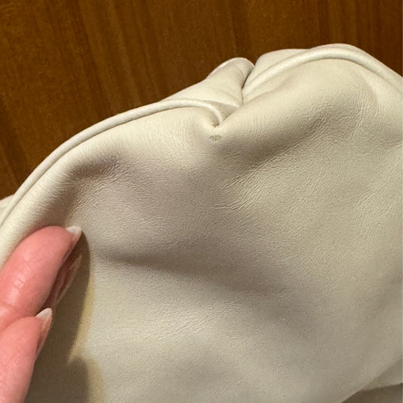Longchamp LE PLIAGE XTRA hobo半月形單肩包 M 白紙色 牛皮-8