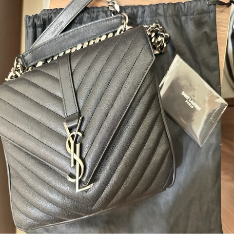 Saint Laurent Envelope Matelassé Chain Bag(信封鏈條包)