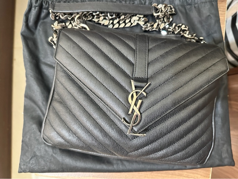 Saint Laurent Envelope Matelassé Chain Bag(信封鏈條包)-6