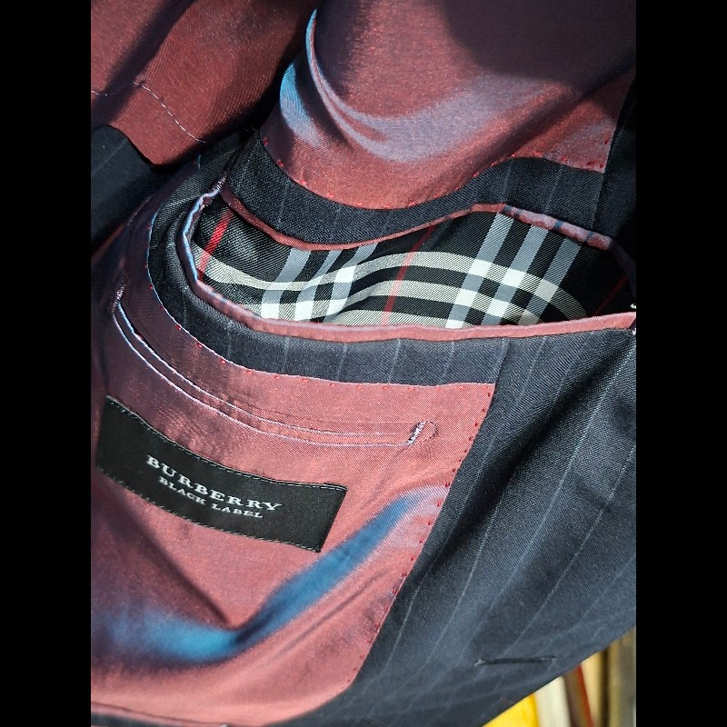 M碼／原價7萬6／全新／Burberry London頂級款男神西裝／Super 110's羊毛-14