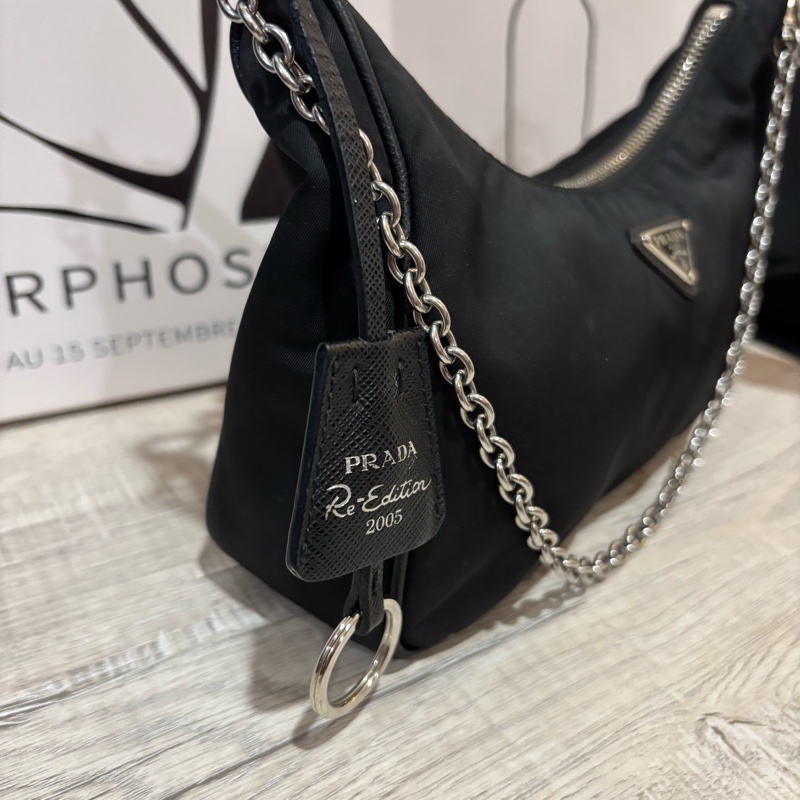 PRADA 普拉達 經典TESSUTO三角LOGO尼龍 三合一包-3