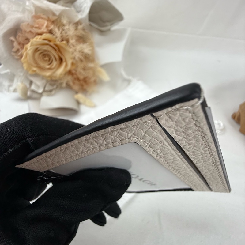 全新品 狀態良好 COACH 牛皮卡片夾 男女適用-3