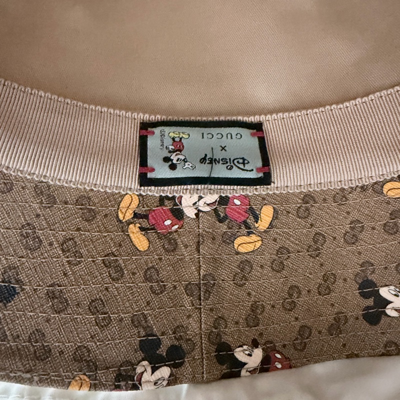 GUCCI 聯名迪士尼米奇漁夫帽-5