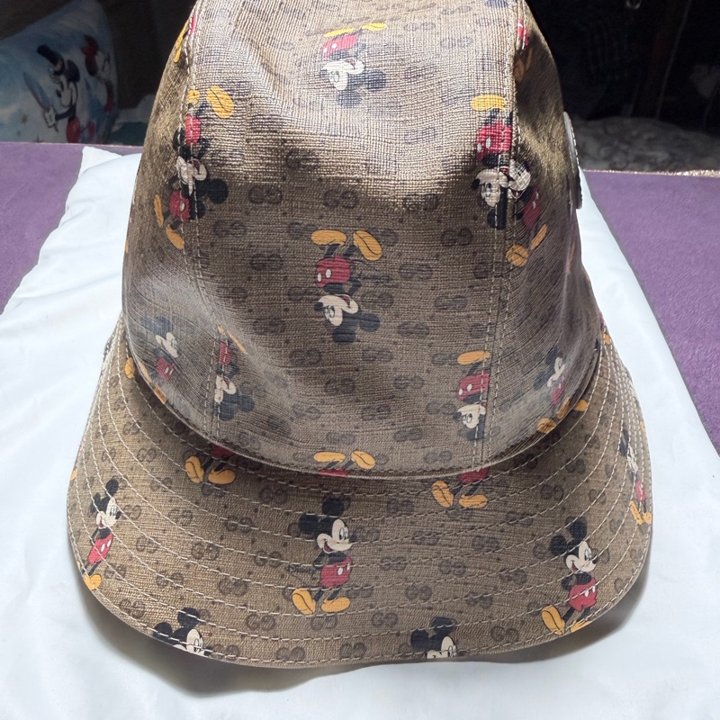 GUCCI 聯名迪士尼米奇漁夫帽-7