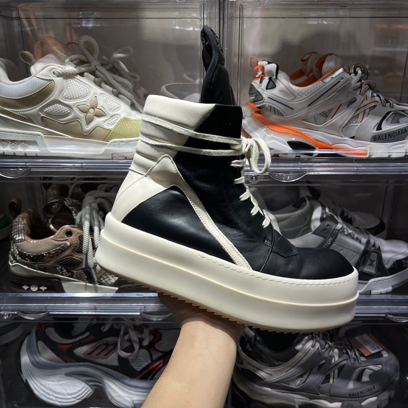 Rick Owen's 主線倒三角 厚底 Eu41-0