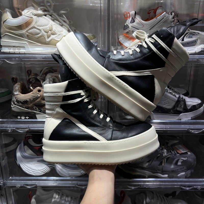 Rick Owen's 主線倒三角 厚底 Eu41-1