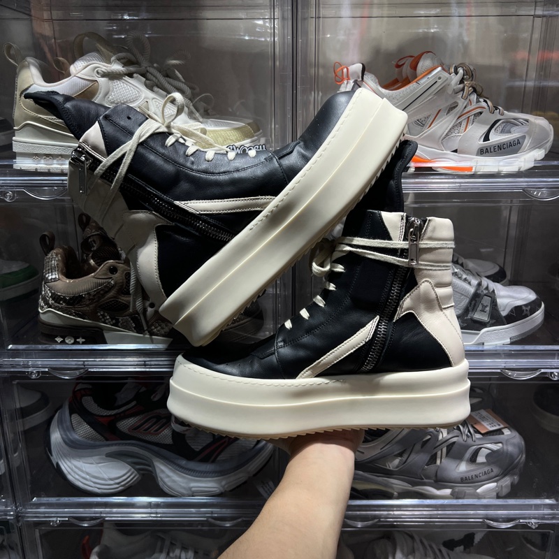 Rick Owen's 主線倒三角 厚底 Eu41-2
