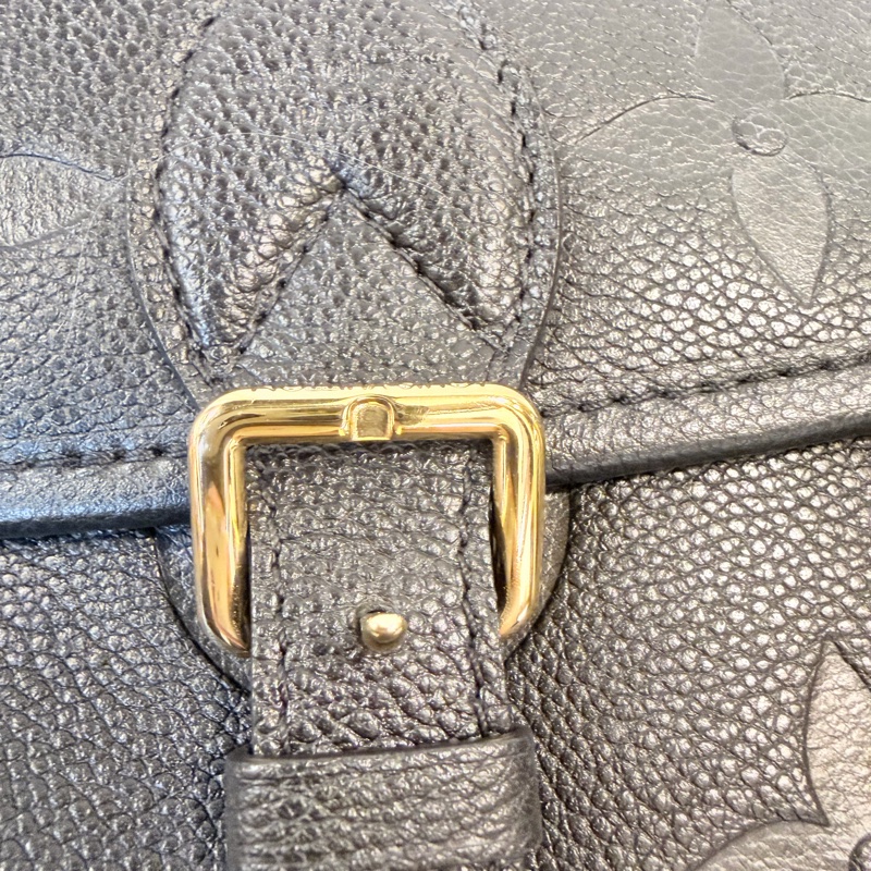 LV Diane 黑牛皮 皮革肩背帶 +斜背帶-21
