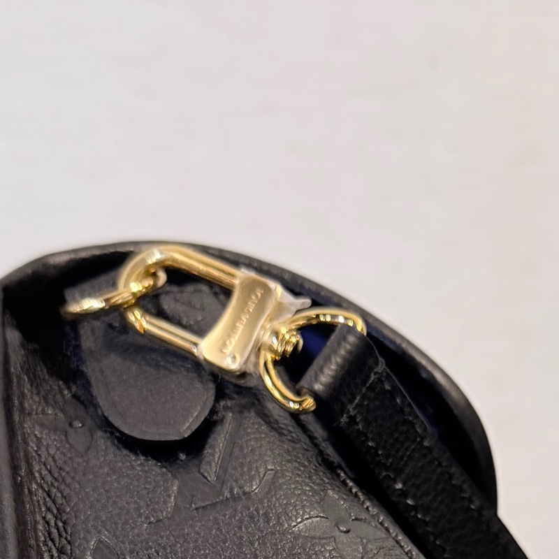 LV Diane 黑牛皮 皮革肩背帶 +斜背帶-26