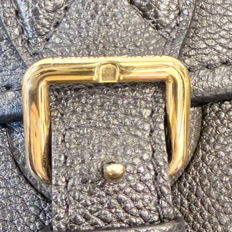 LV Diane 黑牛皮 皮革肩背帶 +斜背帶-36