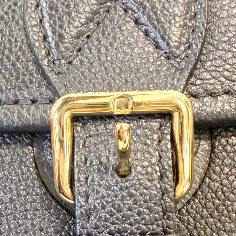 LV Diane 黑牛皮 皮革肩背帶 +斜背帶-39