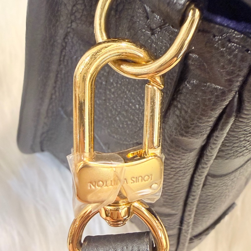 LV Diane 黑牛皮 皮革肩背帶 +斜背帶-40