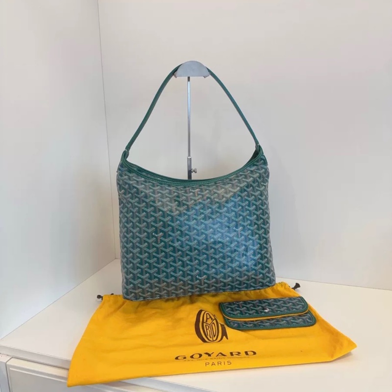 Goyard Boheme Hobo 绿色 子母腋下购物袋-0