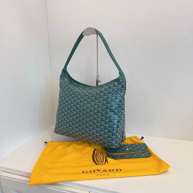 Goyard Boheme Hobo 绿色 子母腋下购物袋-3