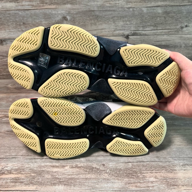 巴黎世家 Balenciaga x Gucci 聯名 棕色 triple s  42碼-5